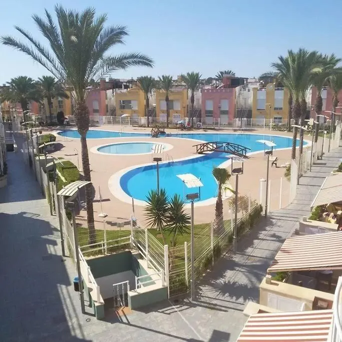 Alojamiento Con Terraza 1B02 En La Playa De Vera.